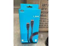 (54x) q-link hdmi kabel gold - 1,8 mtr - afbeelding 2 van  5