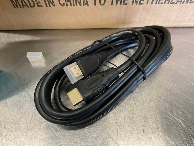 (54x) q-link hdmi kabel gold - 1,8 mtr - afbeelding 3 van  5