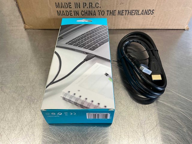 (54x) q-link hdmi kabel gold - 1,8 mtr - afbeelding 4 van  5