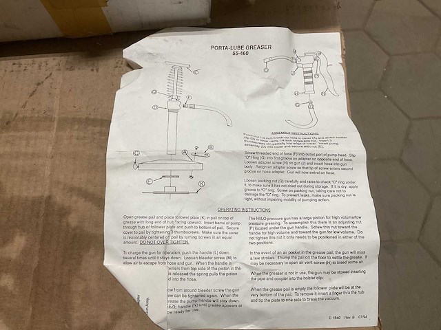 55-460 porta-lube greaser - afbeelding 3 van  4