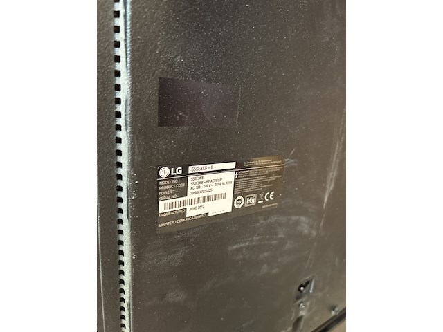 55" full hd edge-lit led monitor, lg, 55se3kb-b - afbeelding 4 van  4