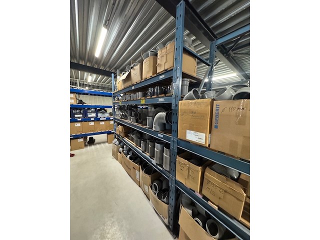 5,5 meter magazijnstelling, blauw - afbeelding 3 van  5