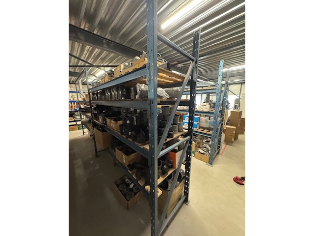 5,5 meter magazijnstelling, blauw - afbeelding 4 van  5