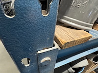 5,5 meter magazijnstelling, blauw - afbeelding 5 van  5