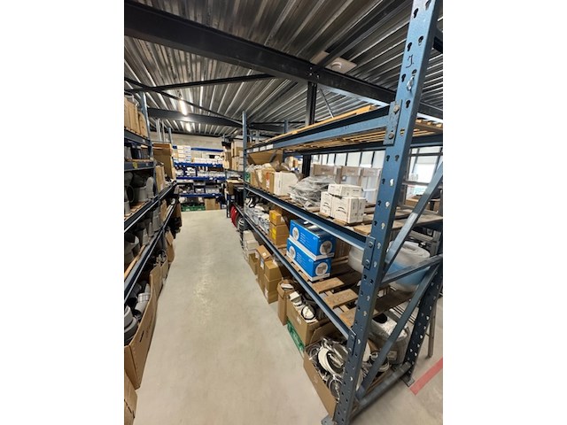 5,5 meter magazijnstelling, blauw - afbeelding 5 van  5