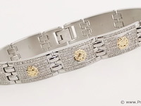 5.59ct men's bracelet - afbeelding 2 van  7