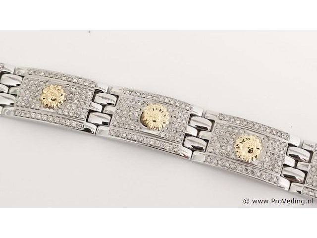 5.59ct men's bracelet - afbeelding 4 van  7