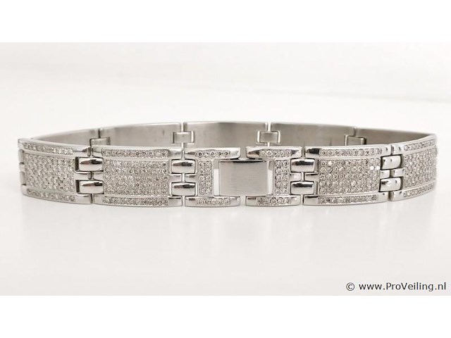5.59ct men's bracelet - afbeelding 5 van  7