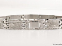 5.59ct men's bracelet - afbeelding 5 van  7