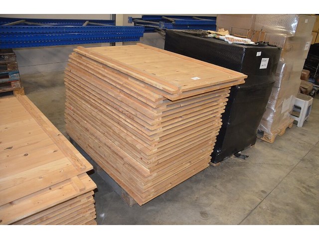 56 houten leggers palletrek afm. 134x86 - afbeelding 3 van  6