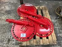 Ø 560 mm verdeler snijplaat (3x) - afbeelding 1 van  5