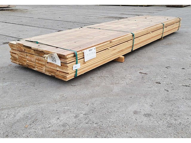 56m2 douglas vloerdelen 18 x 175 mm, lengte 360cm ( 89x ) - afbeelding 2 van  4