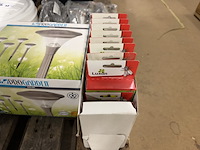 56x tuinartikelen w.o. tuinverlichting, bloempotten, parasolvoet w.o. eglo, wolf, progarden, luca - afbeelding 4 van  9
