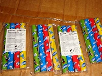 576 pakjes met 4 kleurpotloodjes de smurfen