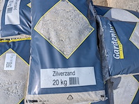 58x zak zilverzand a 20 kg gardenlux - afbeelding 3 van  5