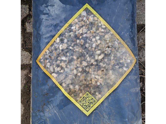 59x zak grind a 20 kg gardenlux, wit - afbeelding 2 van  5