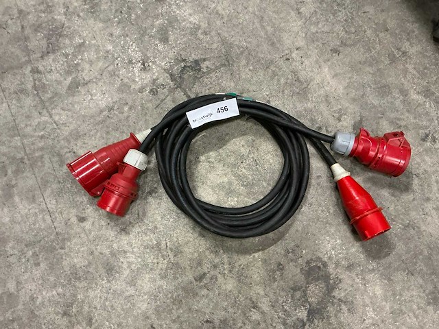 5g 2,5m2 3m 16a krachtstroom kabel (2x) - afbeelding 1 van  2