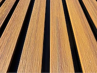 5g teak composiet gevel paneel bij (120x) - afbeelding 3 van  34