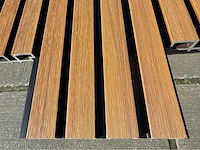 5g teak composiet gevel paneel bij (45x) - afbeelding 1 van  36
