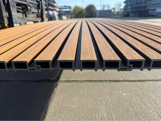 5g teak composiet gevel paneel bij (60x) - afbeelding 4 van  34