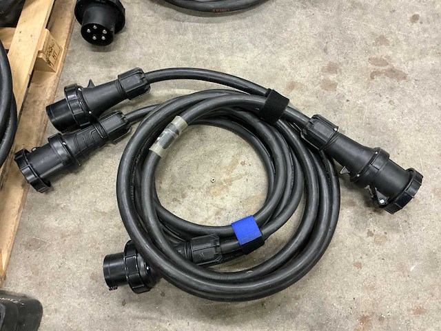 5m 63a krachtstroom kabel (2x) - afbeelding 1 van  4