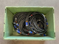 5m speakon audiokabel (15x) - afbeelding 1 van  1