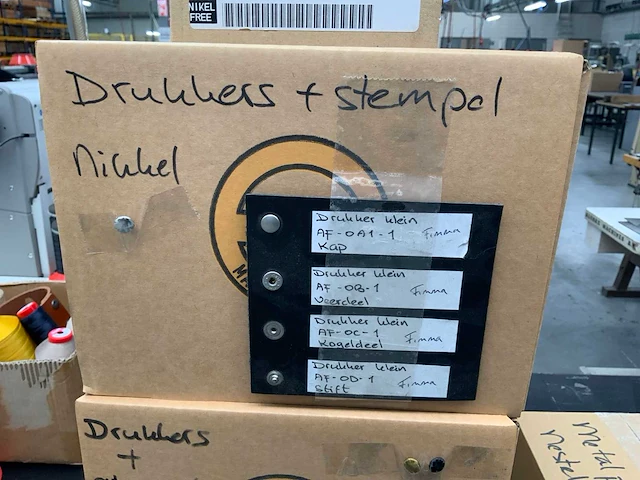 5s - presses / spindelhandpers / voor fimma drukkers + stempels - afbeelding 3 van  4