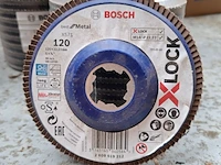 5x 10 stuks lamellenschijf bosch, 125x22,23mm | 120 - afbeelding 2 van  2