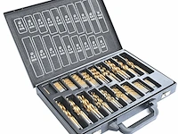 5x 170-delige metaalborenset, tongy tools, hss 4241