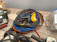 5x 220v verlengkabels - afbeelding 2 van  2