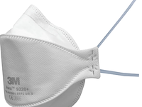 5x 440 stuks ffp2 3m aura 9320+ stofmaskers 3m, ffp2 3m aura 9320+, wit - afbeelding 1 van  3