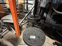 5x 5 stuks labkoo verrijdbare werkkrukken, labkoo, zwart - afbeelding 1 van  4