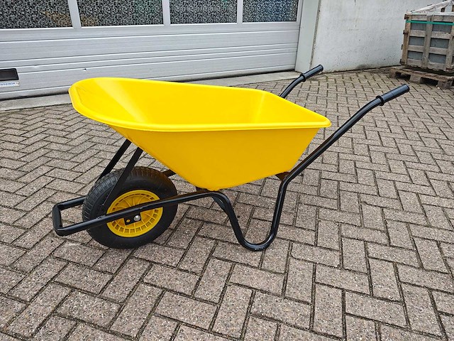 5x 90 liter - kruiwagen - afbeelding 1 van  8