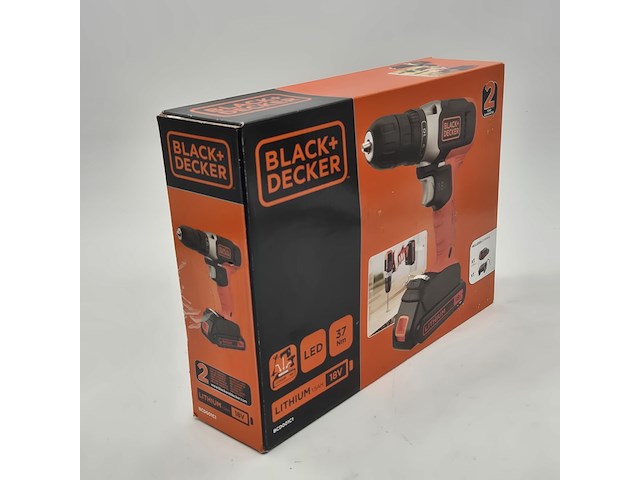 5x accu boormachine, black&decker, bcd001c1, 2021 - afbeelding 1 van  5