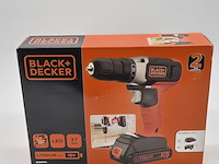 5x accu boormachine, black&decker, bcd001c1, 2021 - afbeelding 2 van  5