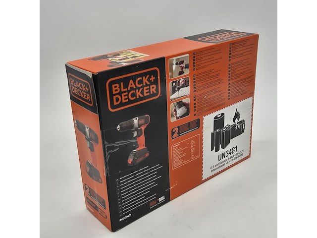5x accu boormachine, black&decker, bcd001c1, 2021 - afbeelding 3 van  5