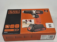 5x accu boormachine, black&decker, bcd001c1, 2021 - afbeelding 5 van  5