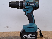 5x accu boormachine, brushless, blauw - afbeelding 1 van  11