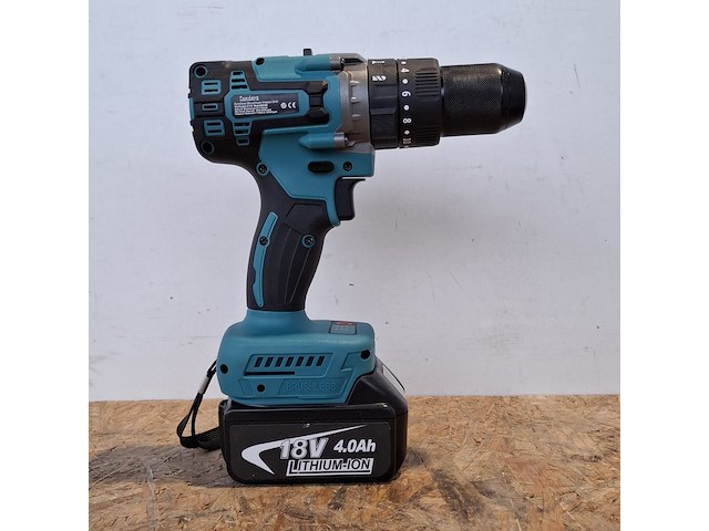 5x accu boormachine, brushless, blauw - afbeelding 8 van  11