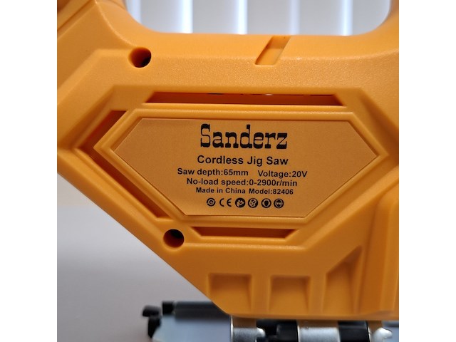 5x accu decoupeerzaag, brushless, geel - afbeelding 4 van  9