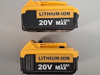 5x accu decoupeerzaag, brushless, geel - afbeelding 7 van  9