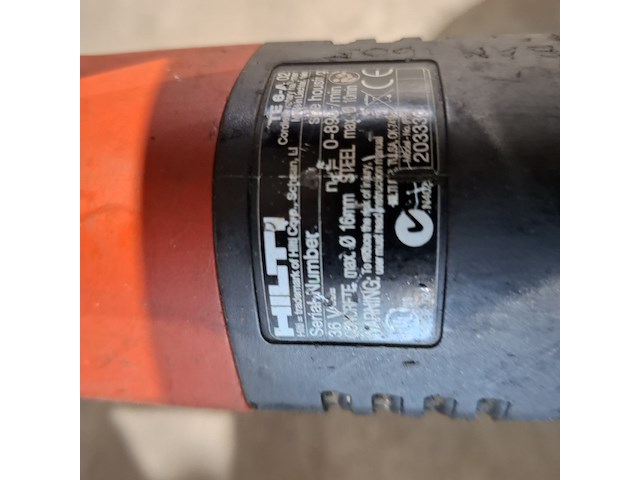 5x accu gereedschap en 2x elektrische gereedschap, hilti - afbeelding 11 van  37