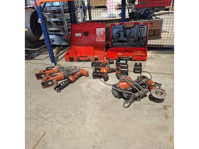 5x accu gereedschap en 2x elektrische gereedschap, hilti - afbeelding 1 van  37