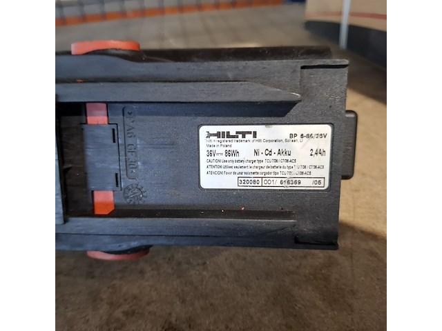 5x accu gereedschap en 2x elektrische gereedschap, hilti - afbeelding 31 van  37