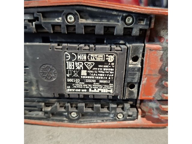 5x accu gereedschap en 2x elektrische gereedschap, hilti - afbeelding 34 van  37