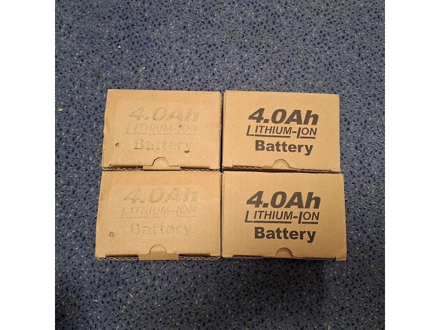 5x accu gereedschap rood - afbeelding 14 van  22