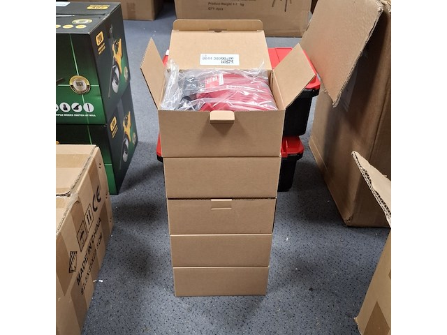 5x accu lader 14-18v rood - afbeelding 5 van  5