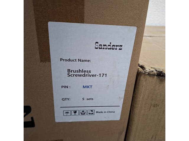 5x accu schroefmachine - 171, brushless, blauw - afbeelding 2 van  10