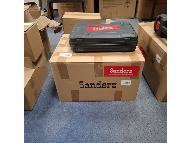 5x accu schroefmachine 320nm, brushless, rood - afbeelding 3 van  11