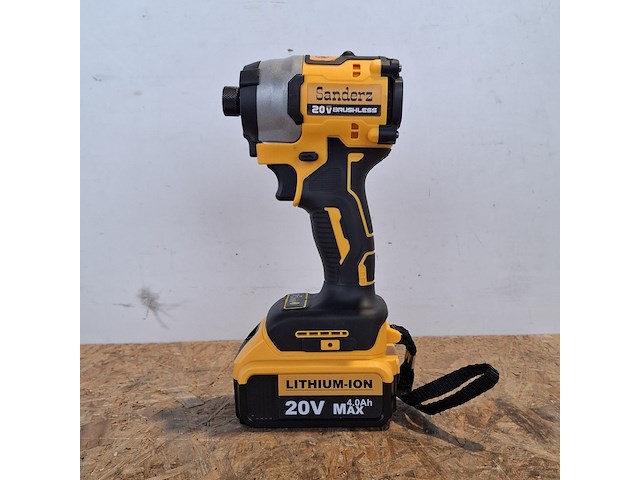 5x accu schroefmachine 320nm, brushless, rood - afbeelding 1 van  11